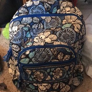 Vera Bradley book bag.